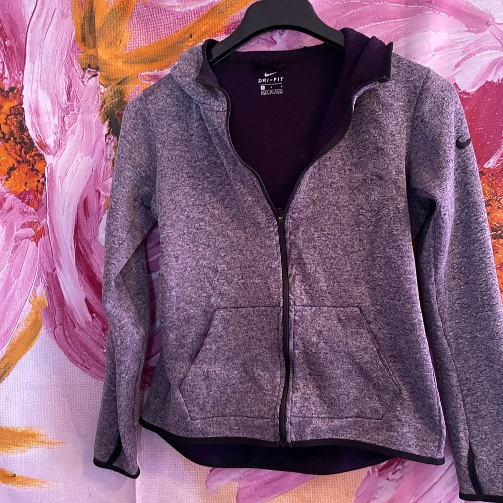 Purple Nike hoodie size large